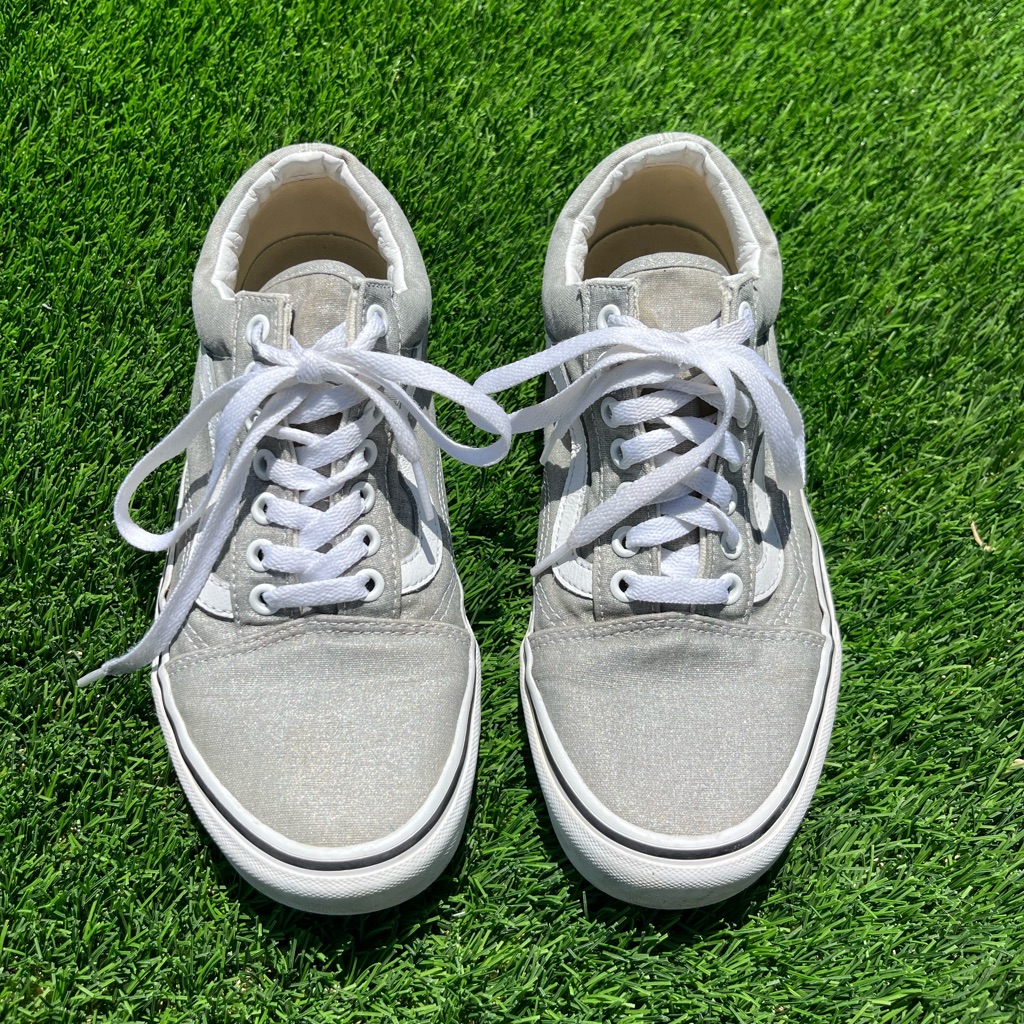 Vans Metallic Gray Sneakers